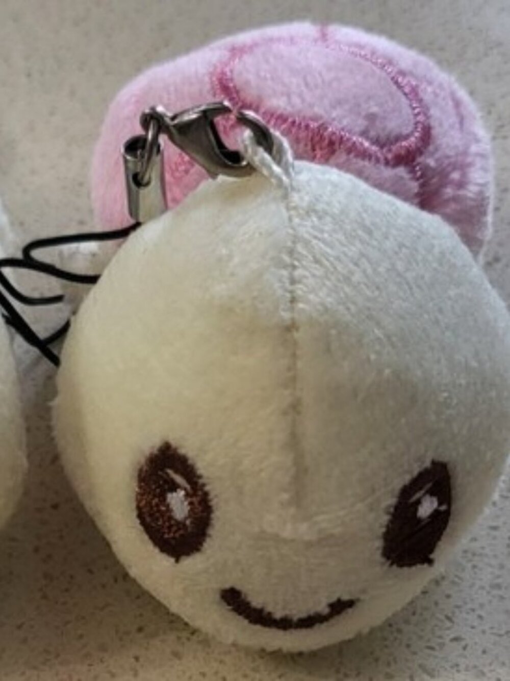 Kame Turtle Tortoise Plush mini cell phone strap keychain